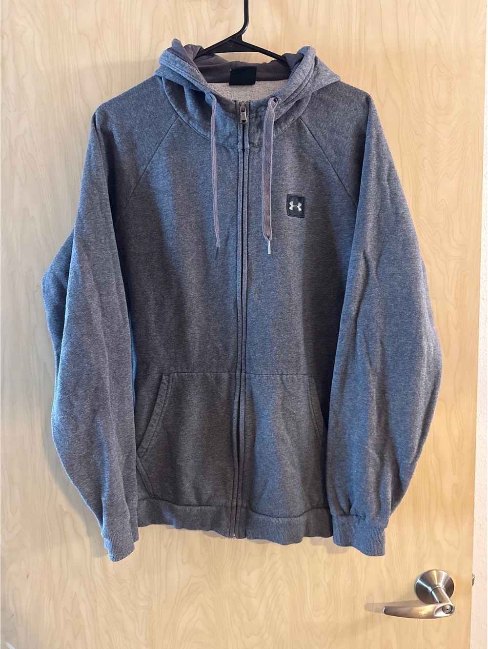 Under Armour Rival Fleece full-zip hoodie Gray men’s XL